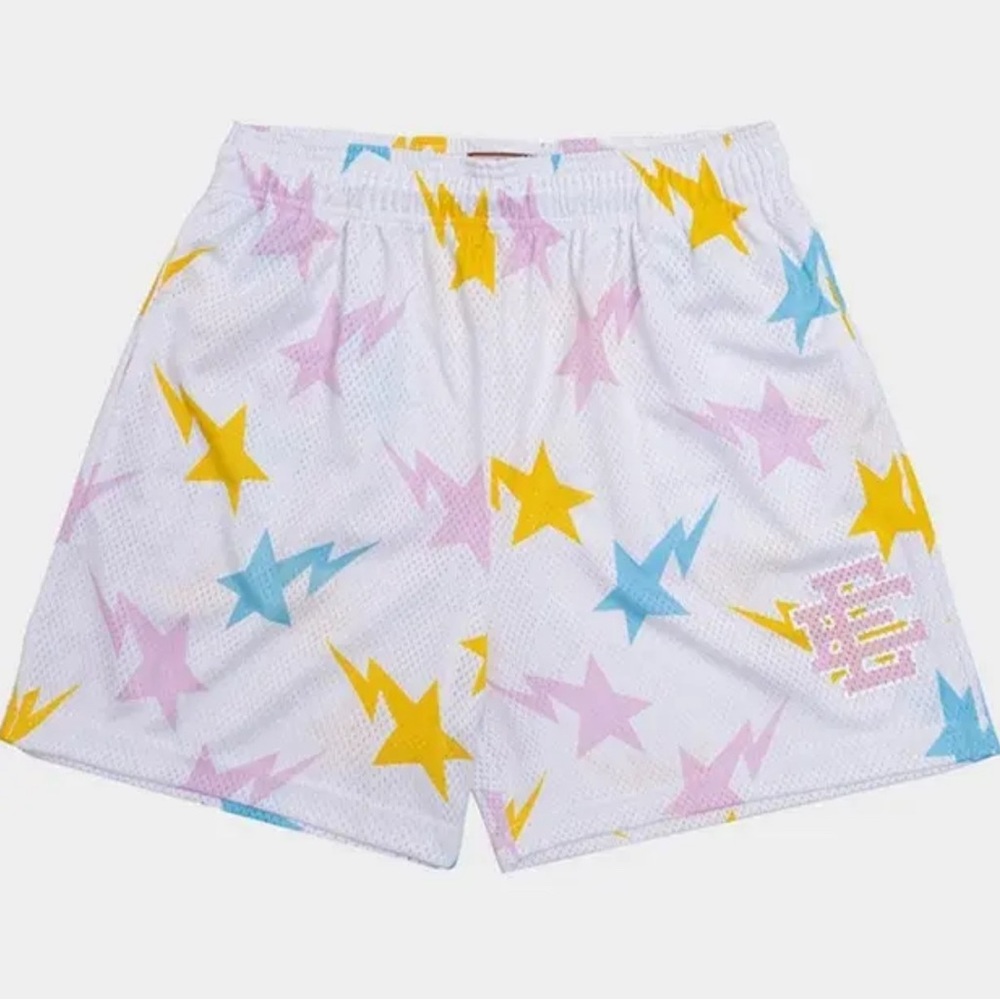 Eric Emanuel EE Basic Short Pink Blue Yellow White Lighting